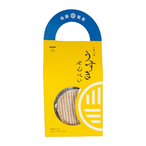 بسكويت القمح المطليّ بالزنجبيل من Goto Seika Usuki Senbei (臼杵煎餅 手割، تشكيلة معبأة في علبة) — حلوى بلدة القلعة المخبوزة من إقطاعية أوسوكي في أويتا [دليل 2026 للقراء الدوليين]