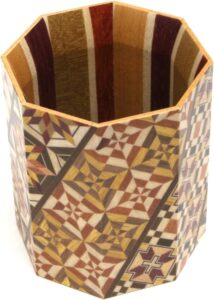 hakone yosegi marquetry octagonal pen stand where to buy 2026