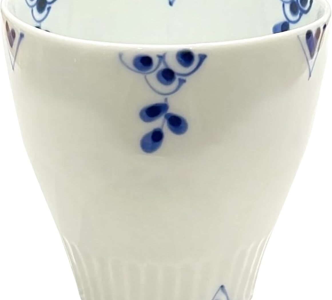 Arita-yaki Yunomi by Kōyō-gama — Hand-Painted Kensaki-Kobana Shinogi Cup from Japan’s First Porcelain Town (¥2,162 / ≈$14 USD) [2026 Buyer’s Guide]