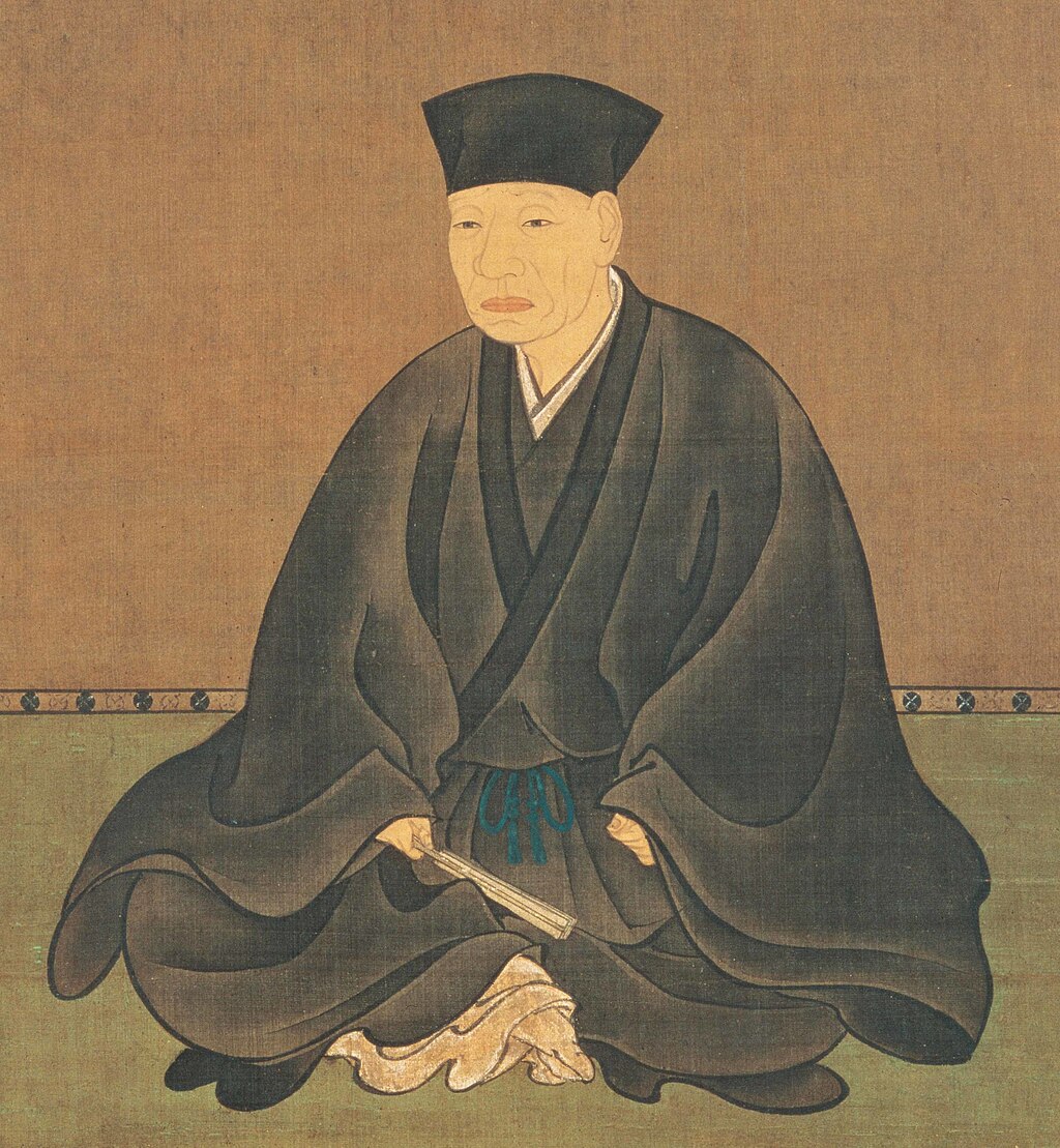 Portrait of Sen no Rikyū, the 16th-century tea master, by Hasegawa Tōhaku