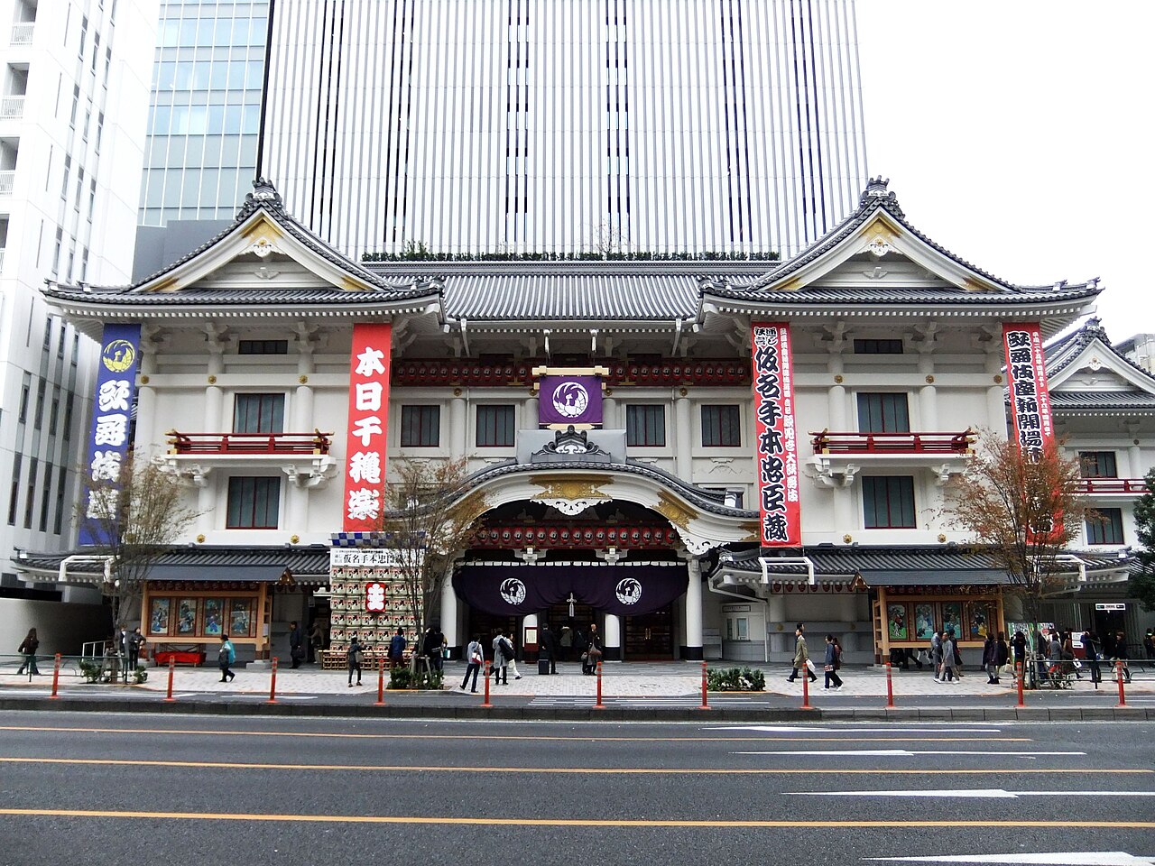 Kabuki-za theatre in Ginza, Tokyo