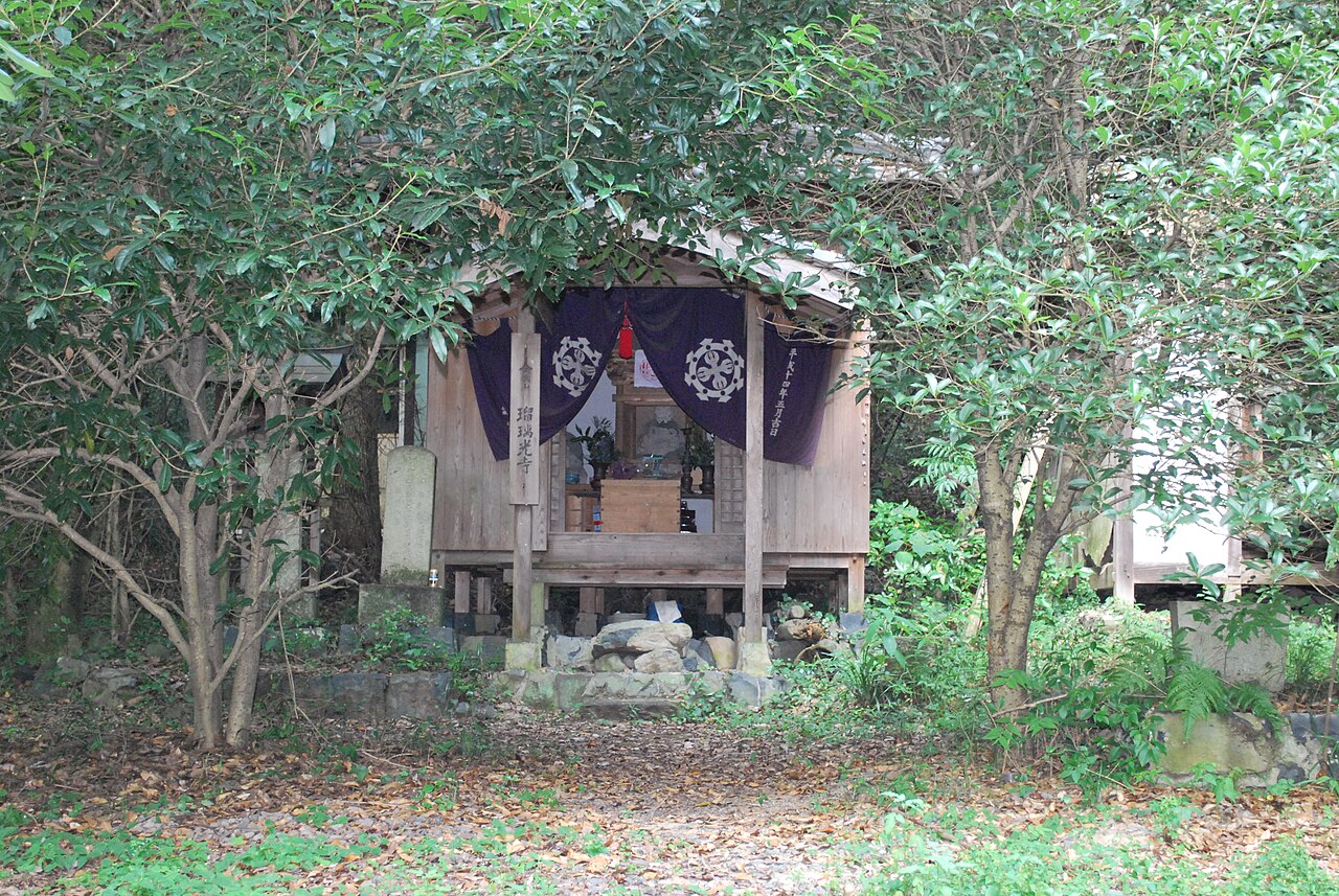 Five-story pagoda of Rurikō-ji in Yamaguchi, monument of the Ōuchi-clan era