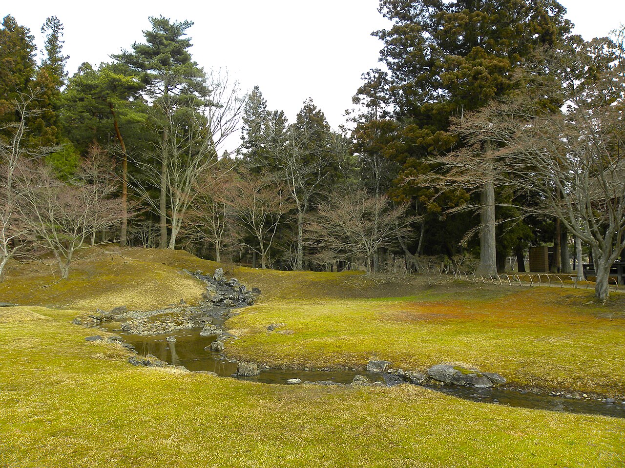 Motsu-ji Pure Land garden in Hiraizumi, anchoring the Iwate lacquer-and-gold cultural landscape