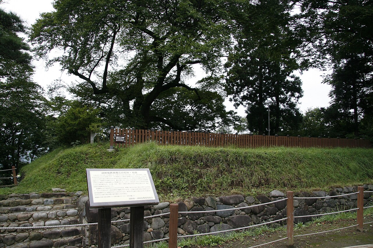 Numata Castle, the Sanada domain's castle town in the Tone highlands of Gunma