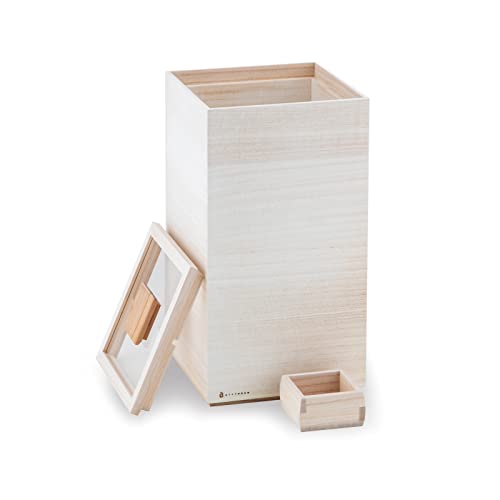 Kamo Kiri Paulownia Rice Container (Kome-bitsu): Where to Buy [2026]