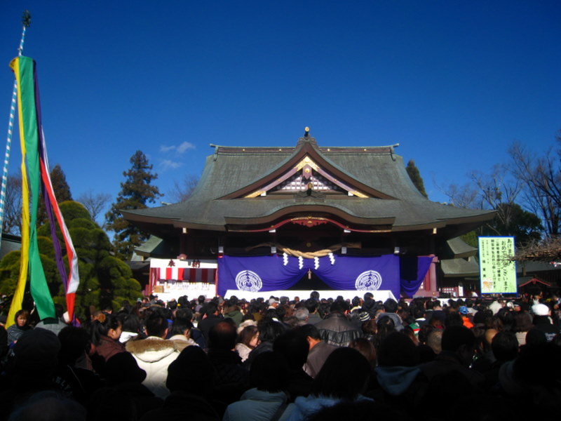 Kasama Inari Shrine, one of Japan's three great Inari shrines, in Kasama, Ibaraki