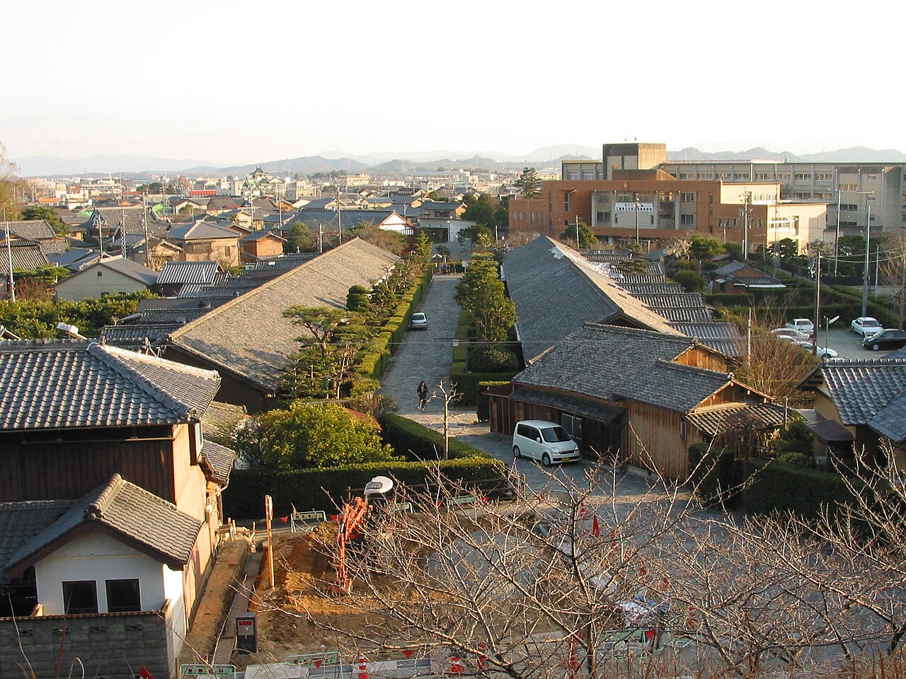 Gojōban Yashiki preserved Edo-era samurai residences in Matsusaka