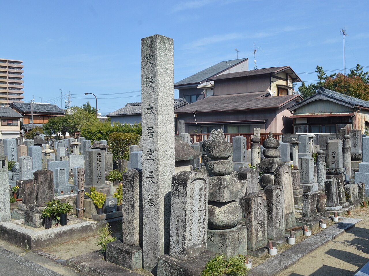 Site associated with Motoori Norinaga, the kokugaku scholar of Matsusaka