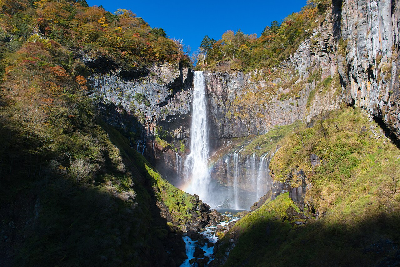 Kegon Falls in the Oku-Nikko highlands above Nikko