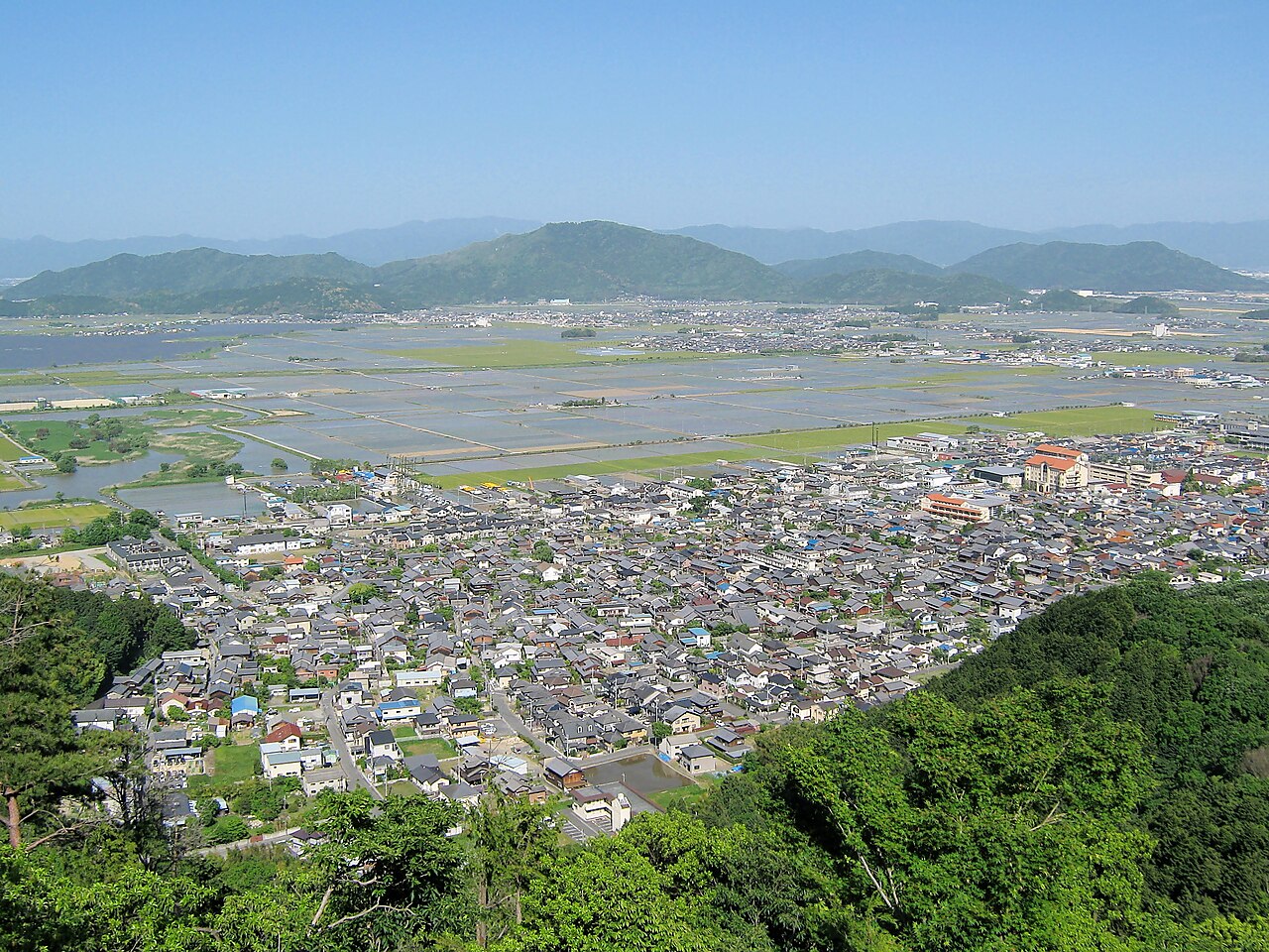 The merchant canals of Omihachiman in Shiga, recalling the Omi merchants who carried Omi Jofu across Japan