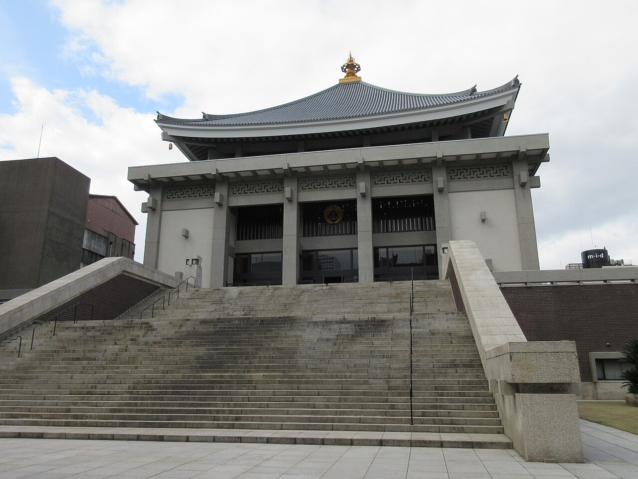 Kita-Mido Honganji temple in central Osaka