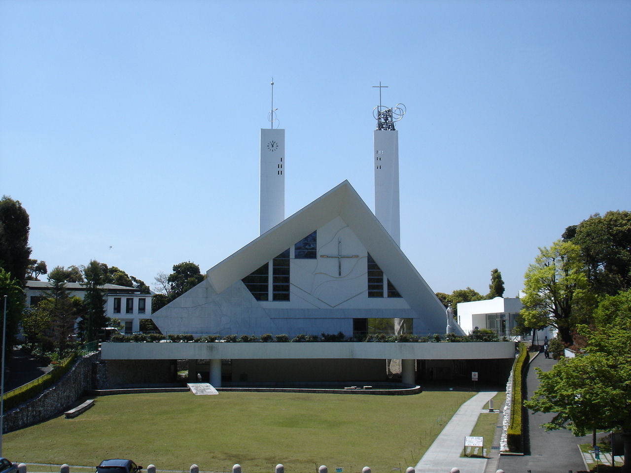 The Xavier Memorial Church in Yamaguchi, marking Francis Xavier's 1551 mission