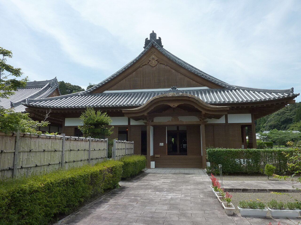 The hilltop ruins of Sadowara Castle in Miyazaki
