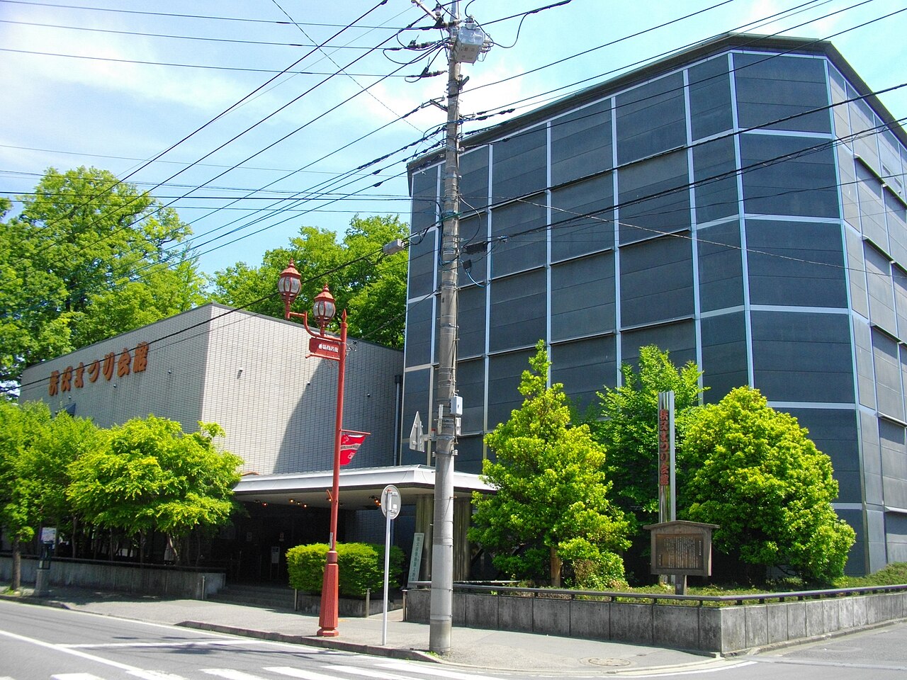 The Chichibu Night Festival hall in western Saitama's forested mountains