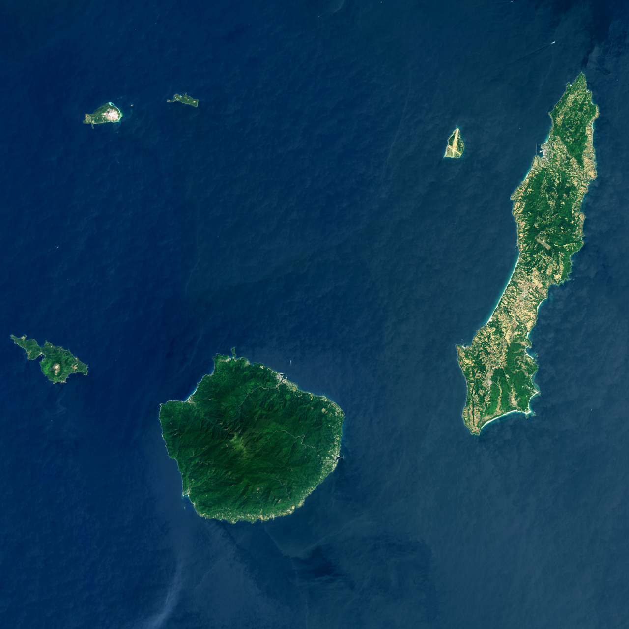 Tanegashima, the long low island off southern Kagoshima in the Ōsumi Islands
