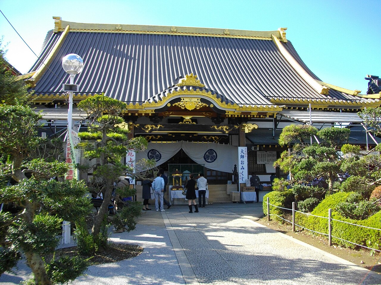 Sano Yakuyoke Daishi temple in the foundry town of Sano, Tochigi