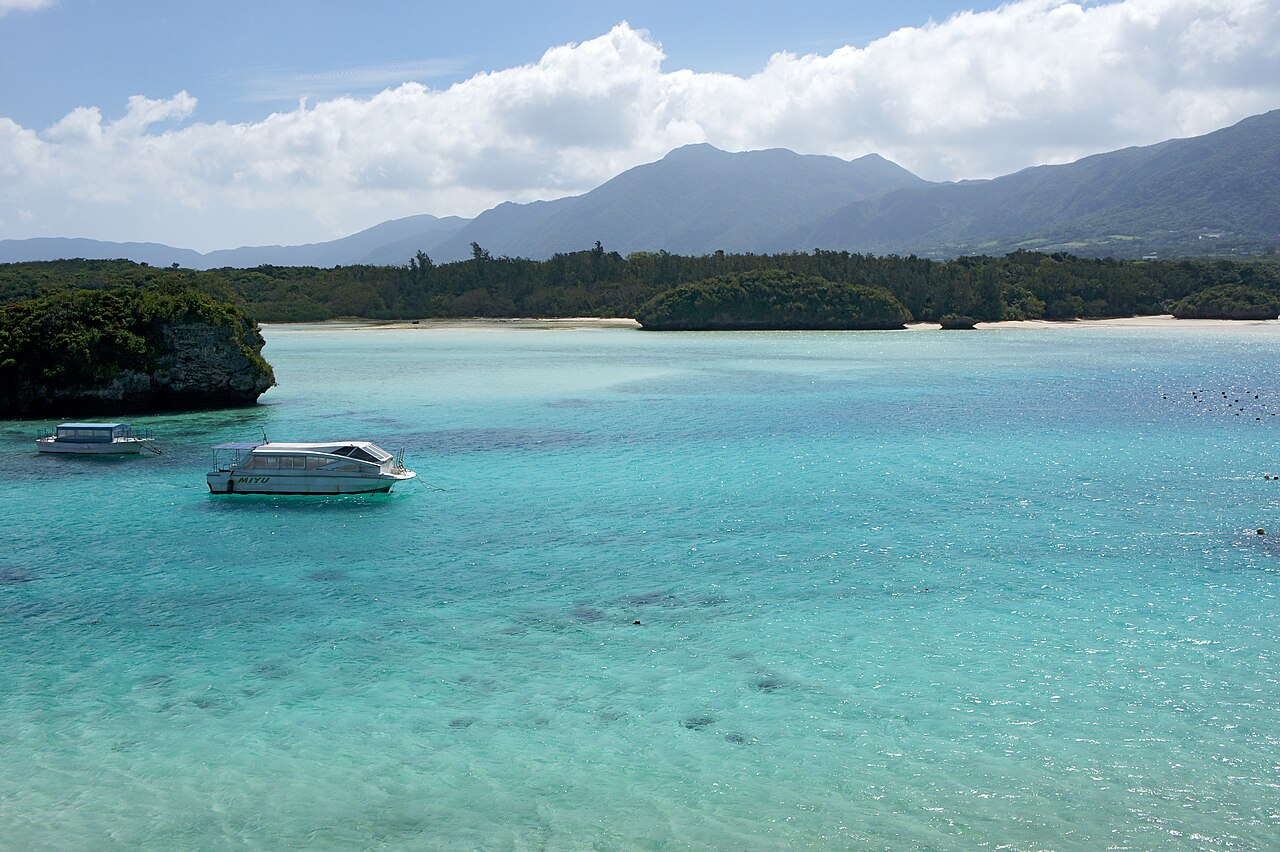 Kabira Bay on Ishigaki Island, Okinawa